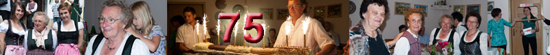 Juli ist 75